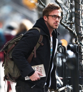 Ryan Gosling seen leaving his hotel with 'El' Topo', the book from the film by Alexandro Jodorowski in New York City, USA. Pictured: Ryan Gosling Ref: SPL512433 200313 Picture by: GSNY / Splash News Splash News and Pictures Los Angeles: 310-821-2666 New York: 212-619-2666 London: 870-934-2666 photodesk@splashnews.com